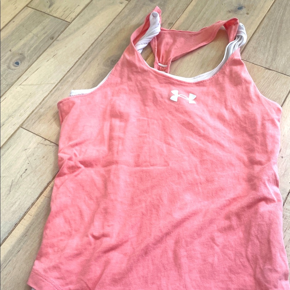 Under Armour Peach Athletic Tank